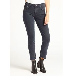 Agolde Toni Mid Rise Straight Jeans